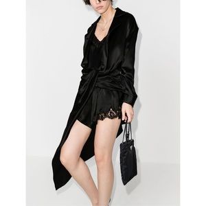 🔥Alexander Wang Twist-front silk mini dress🔥